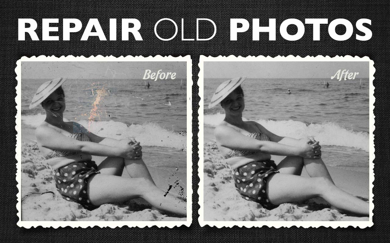 Repair old photo